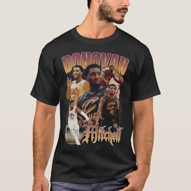 Camiseta Donovan Mitchell | Bootleg Te de baloncesto (Anverso)