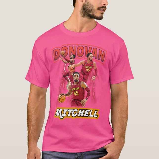 Camiseta Donovan Mitchell Estilo Vintage (Anverso)