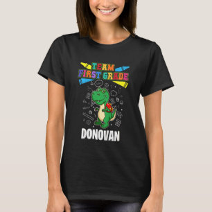 Camiseta Donovan, primer grado de equipo infantil personali