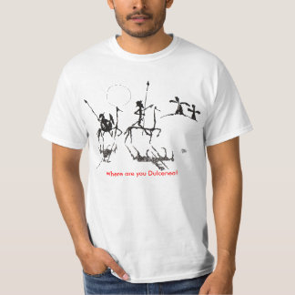 Camiseta ¿Donquijote-y-sanchopanza, dónde es usted