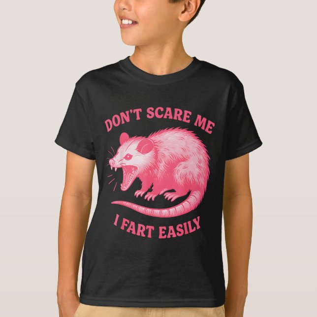 Camiseta Don't E Me I Fart Easily Funny Sarcastic Humor Hil (Anverso)