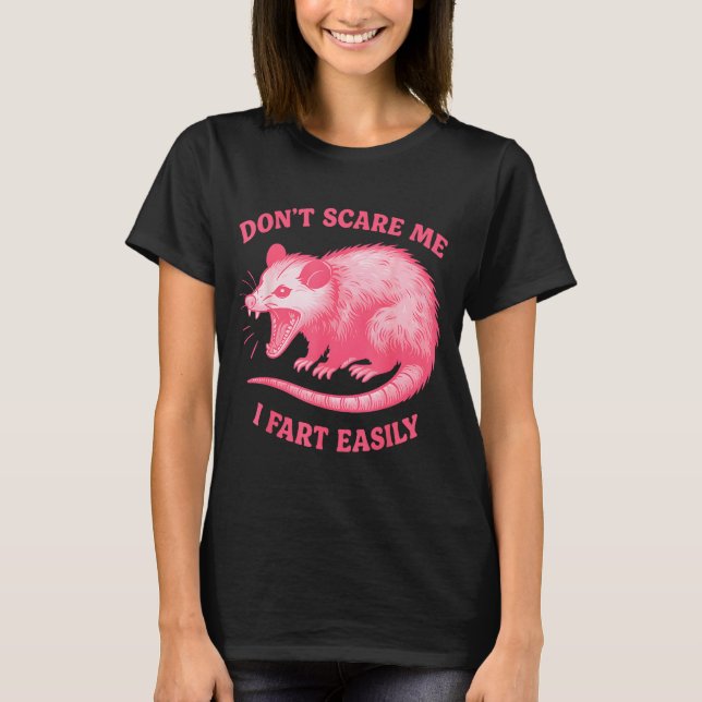 Camiseta Don't E Me I Fart Easily Funny Sarcastic Humor Hil (Anverso)
