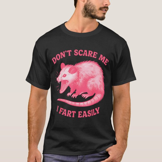 Camiseta Don't E Me I Fart Easily Funny Sarcastic Humor Hil (Anverso)
