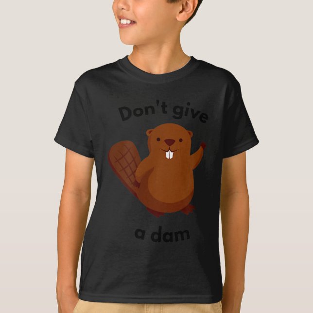 Camiseta Don't Give A Dam  (Anverso)