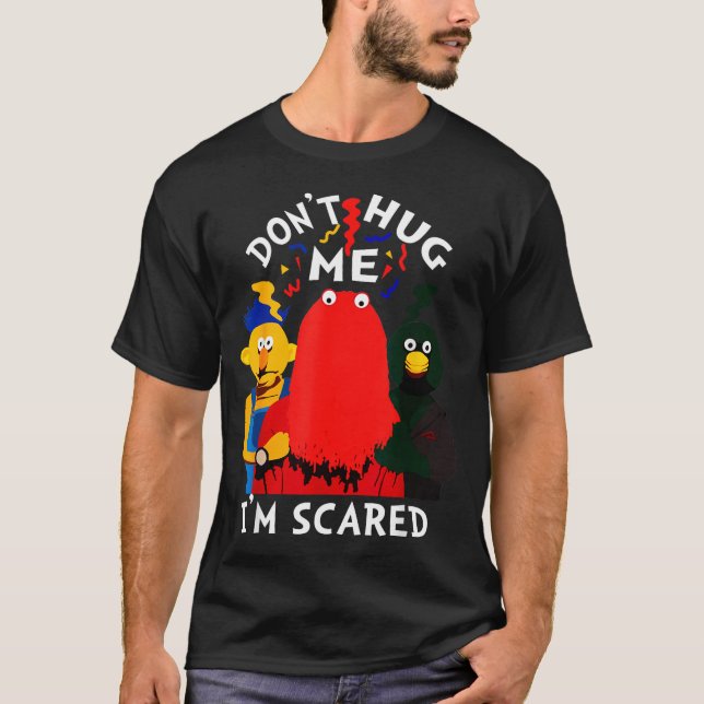 Camiseta Don't Hug Me I'm Eds Funny Saying Sarcasm  (Anverso)