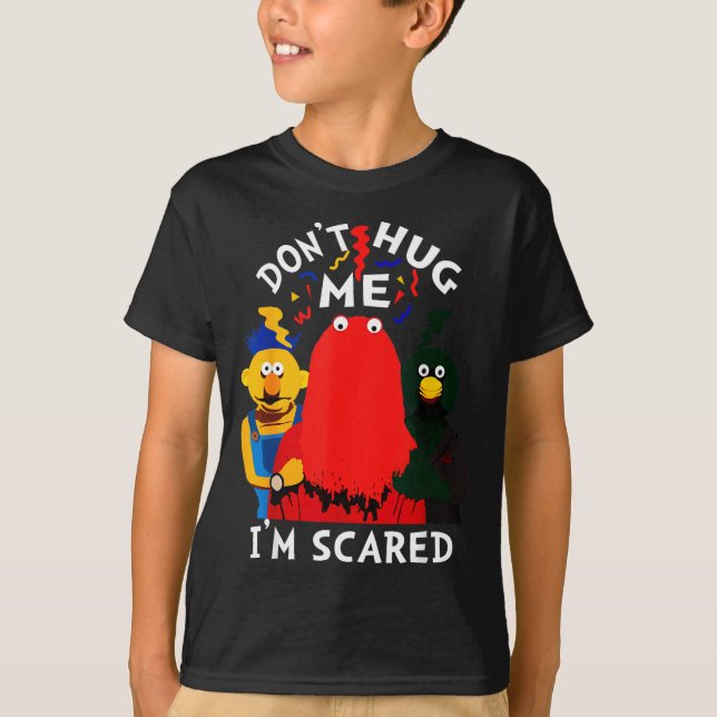 Camiseta Don't Hug Me I'm Eds Funny Saying Sarcasm  (Anverso)