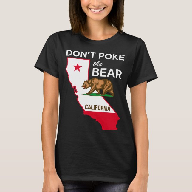 Camiseta Dont Ke The Bear California Republic Design  (Anverso)