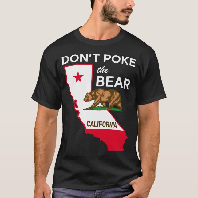 Camiseta Dont Ke The Bear California Republic Design  (Anverso)