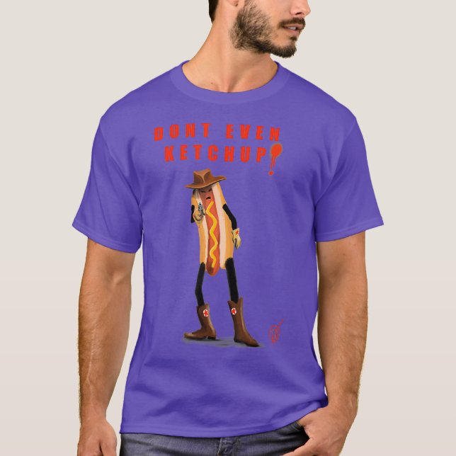 Camiseta Dont Ketchup Hotdog (Anverso)