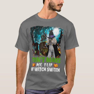 Camiseta Don't Make Me Flip My Witch Switch Cockapoo Dog Ha