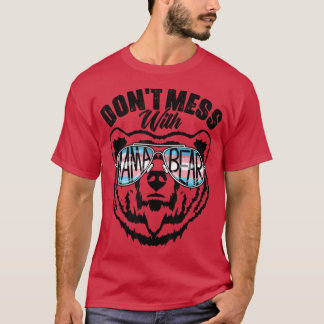 Camiseta Don't Mess With Mama Bear Proud Trans Mom Ally Tra