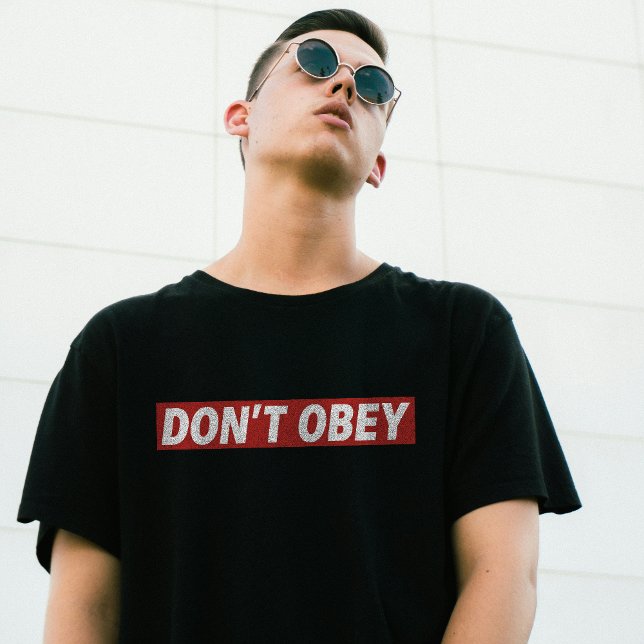 Camiseta Don't Obey Portland Frog Protest (Subido por el creador)