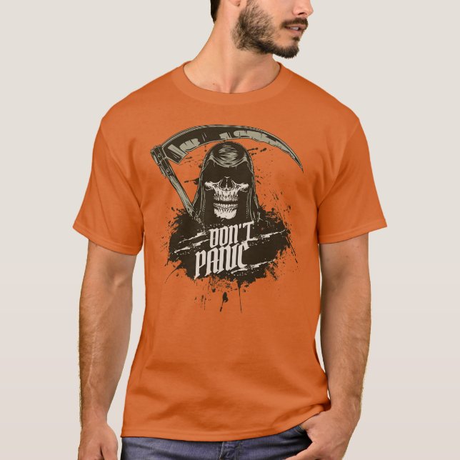 CAMISETA DONT PANIC (Anverso)