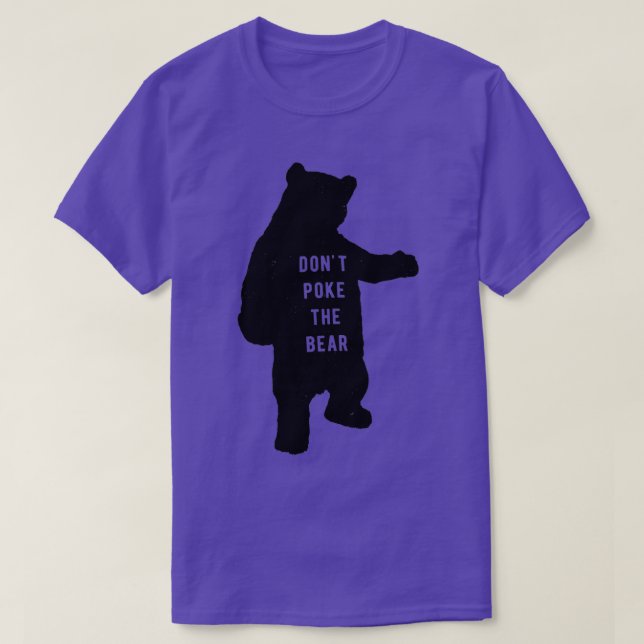 Camiseta Dont poke the bear  (Diseño del anverso)