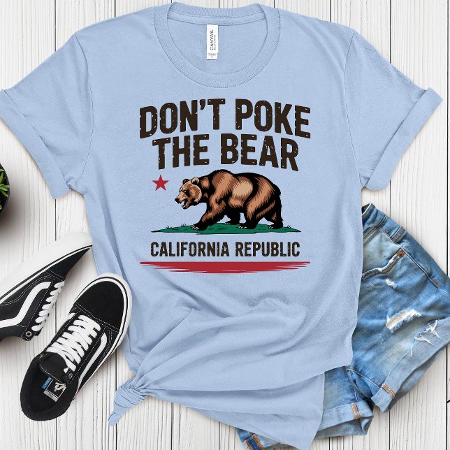 Camiseta Don't Poke the Bear California Pride (Subido por el creador)