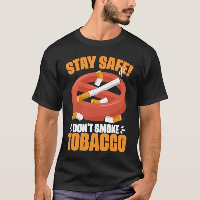 Camiseta Don't Smoke Tobacco Anti Cigarettes Anti Smoking (Anverso)