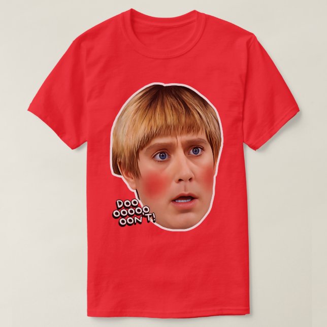 Camiseta DONT Stuart Mad TV (Diseño del anverso)