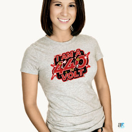 Camiseta "Don't Touch Me – I Am A 440 Volt" Horror Humor