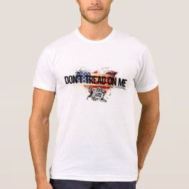 Camiseta Don't Tread on Me American Flag Shirt Snake AA