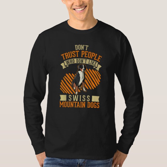 Camiseta Don't Trust people Who don't like Swiss Mountain D (Anverso)