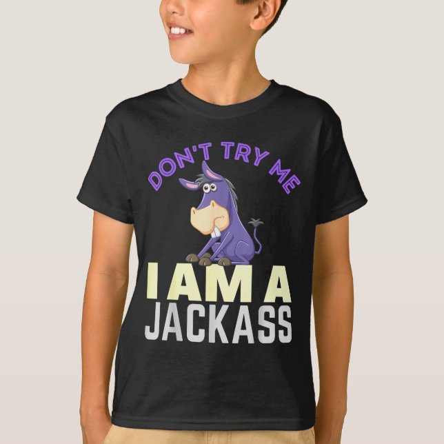 Camiseta Don't Try Me I Am A Jack Funny Halloween Costume  (Anverso)