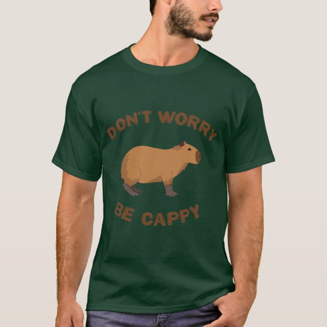 Camiseta Don't worry, be cappy (Anverso)