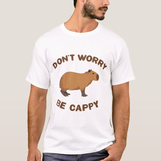 Camiseta Don't worry, be cappy (Anverso)