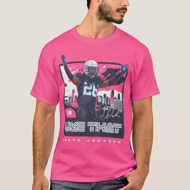 Camiseta Donte Jackson Carolina, Soy Como Ese Paisaje Ciuda (Anverso)