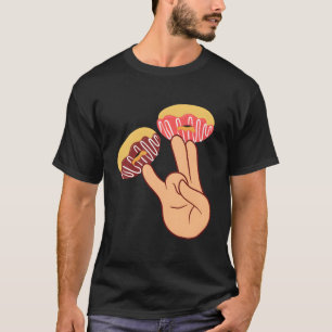 Camiseta Donut 2 En El Rosa 1 En El Asqueroso Y Sucio Traje
