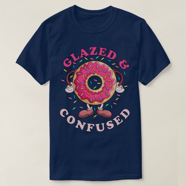 Camiseta Donut atónito y confuso (Diseño del anverso)