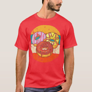 Camiseta Donut Baking Baker Panadería Pastel Retro Vintage 