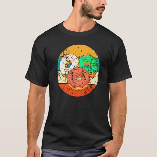 Camiseta Donut Baking Baker Panadería Pastelería Retro 7 (Anverso)