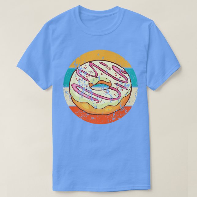 Camiseta Donut Baking Baker Panadería Retro Vintage (Diseño del anverso)