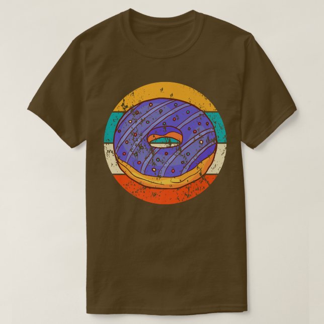 Camiseta Donut Baking Baker Panadería Retro Vintage (Diseño del anverso)