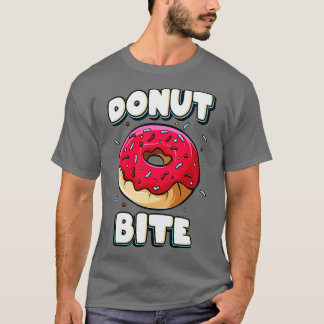 Camiseta Donut Bite Funny Doughnut Lover