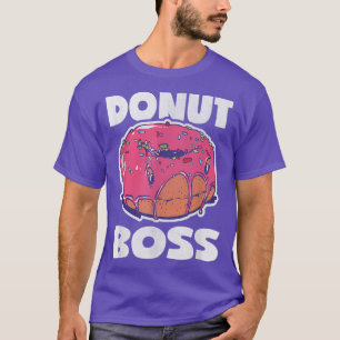 Camiseta Donut Boss Vintage Baked Fried Cake Donuts Funny 