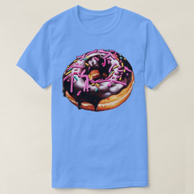 Camiseta Donut con salpicaduras de arte Donut (Diseño del anverso)