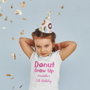Camiseta Donut Crecer Cumpleaños