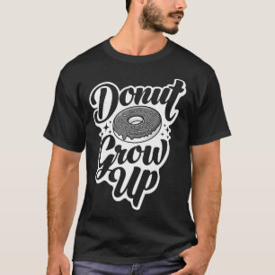 Camiseta Donut Crecer La Nuez Para Hombres Mujeres Niños