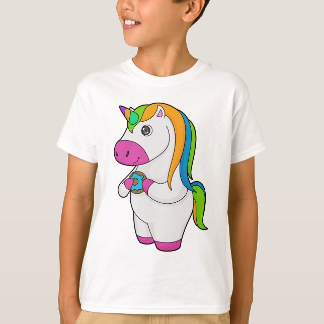 Camiseta Donut de Unicorn (Anverso)