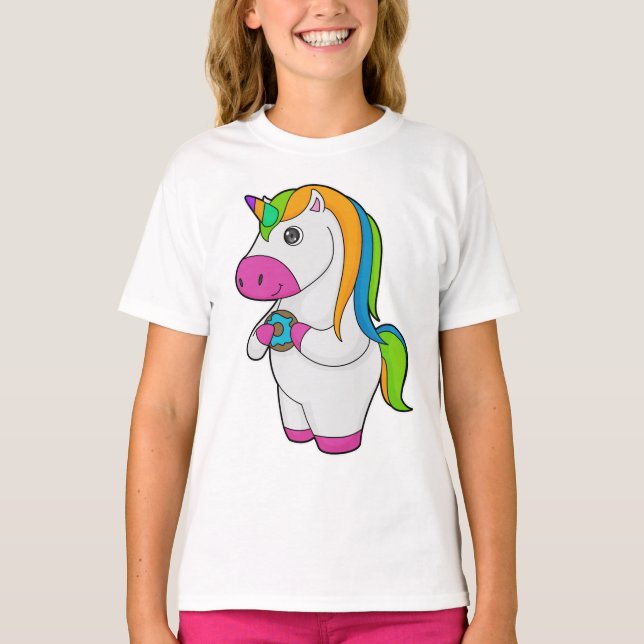 Camiseta Donut de Unicorn (Anverso)