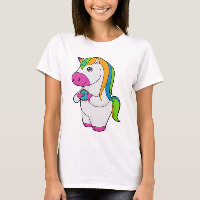 Camiseta Donut de Unicorn (Anverso)