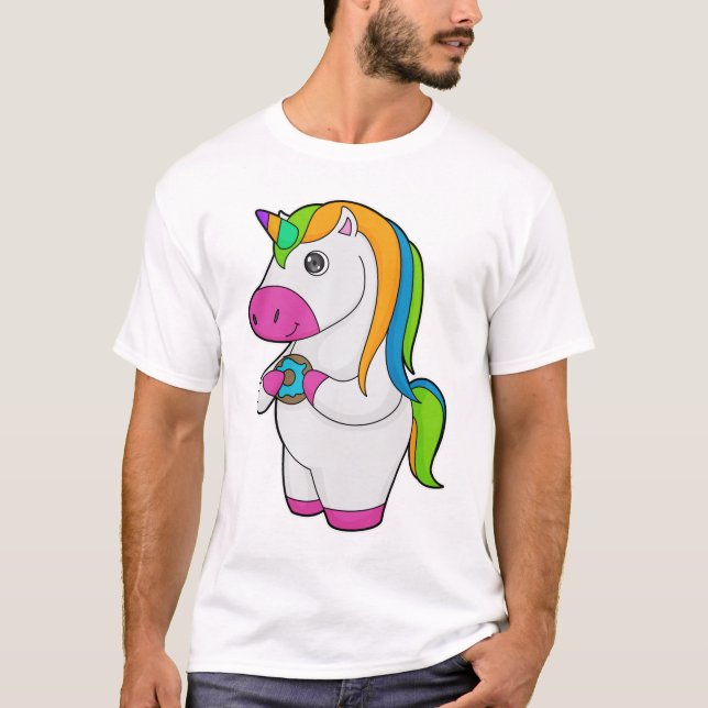 Camiseta Donut de Unicorn (Anverso)
