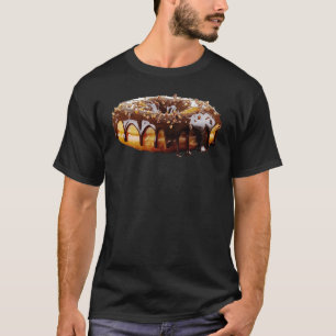 Camiseta Donut decadente de SlipperyJoe's cubierto con un g