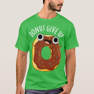Camiseta Donut deja de lado divertidos puntajes de comida