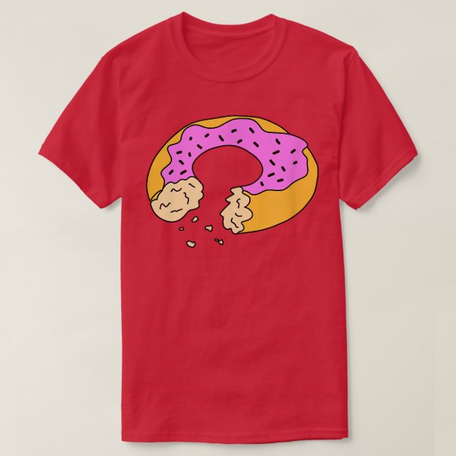 Camiseta DONUT Dessert Food Doughnut Panadería Fried Ring (Diseño del anverso)