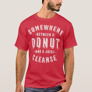 Camiseta Donut divertidos y pasteles de limpieza interna de