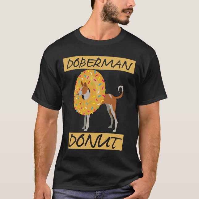 Camiseta Donut Doberman (Anverso)
