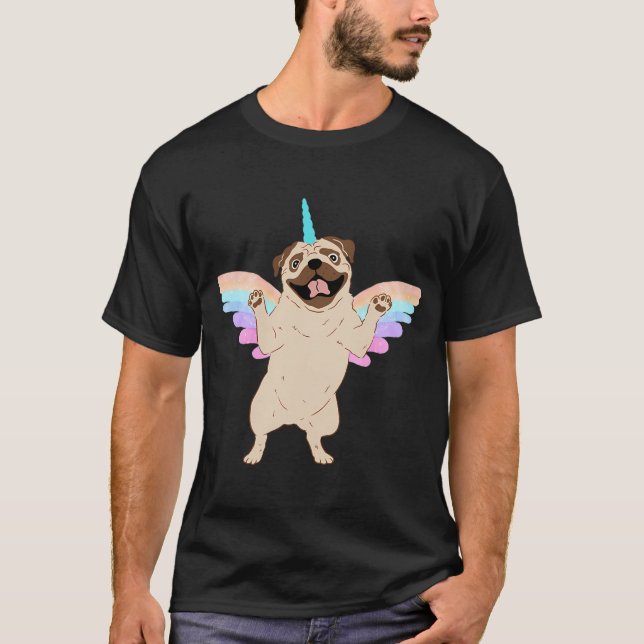 Camiseta Donut el Pug 001 (Anverso)