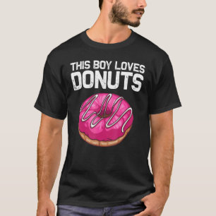 Camiseta Donut For Boys Kids Donut Doughnut Foodie